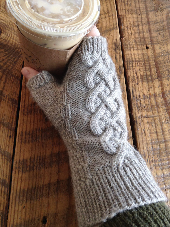Free until Apr 28, 2018 Knitting Pattern for Alvin Mitts